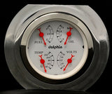 SET DE VELOCIMETRO Y MARCADORES DE TABLERO PARA FORD 1951-1952 EN KM