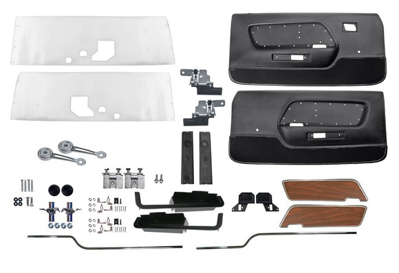 Paneles de LUXE KIT Interiores De Puerta Ford Mustang 1969 PAR Izquierda y Derecha