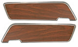 Paneles de LUXE KIT Interiores De Puerta Ford Mustang 1969 PAR Izquierda y Derecha