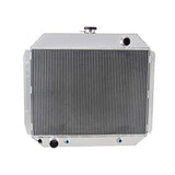 Kit de radiador de aluminio de 3 filas y relé de termostato para Ford F100 F150 F250 F350 Pickup 1966-1979 Bronco