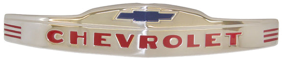 Emblema Cofre Chevrolet  Pick Up 1947-1953 Acero Inoxidable Pulido