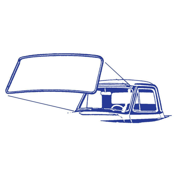 Empaque Parabrisas Ford Pick Up 1953-1955 Made U S A