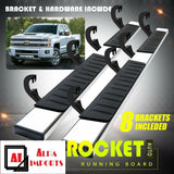 Estribos Chevrolet Silverado/sierra 4 Puertas 2007/2019, 6''