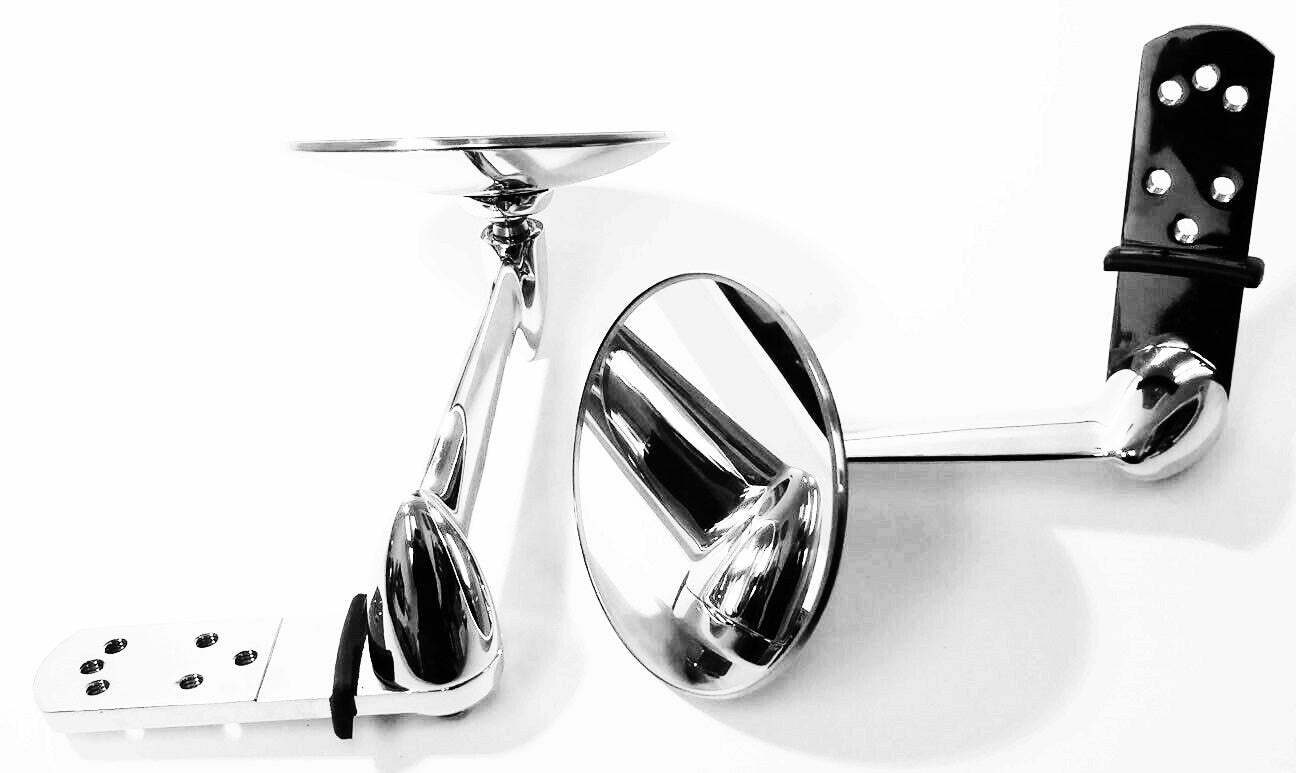 Set (2) Espejos Retrovisor Ford Pick Up 1953-1966 Cromados