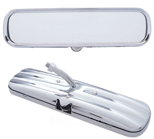 Espejo Retrovisor Interior con Soporte-DIA-NOCHE CHEVROLET Pick Up 1947-1953 Cromado