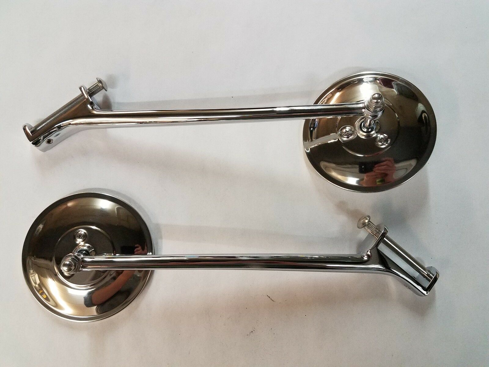 Set (2) Espejos Retrovisor Ford Pick Up 1942-1947 Cromo