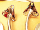 Chevy Pick Up 1955-1959 Par 2 Espejos De 5 Pulgadas,soportes
