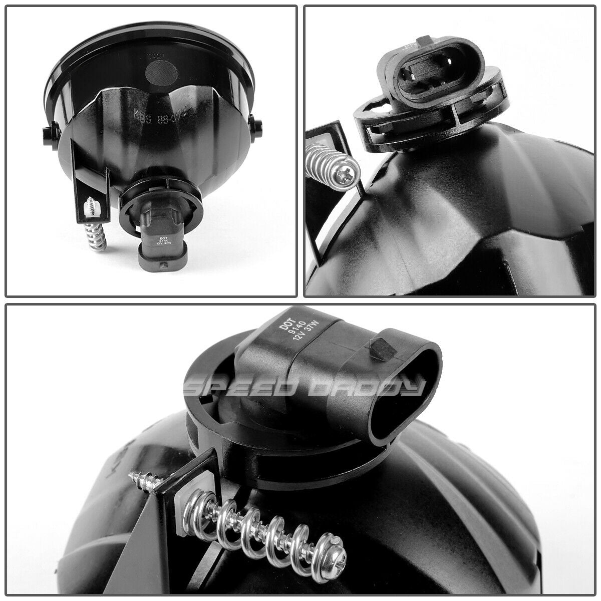 Set Faros(2), niebla(2)  Ford F150 2011-2014, color Humo, quart clear
