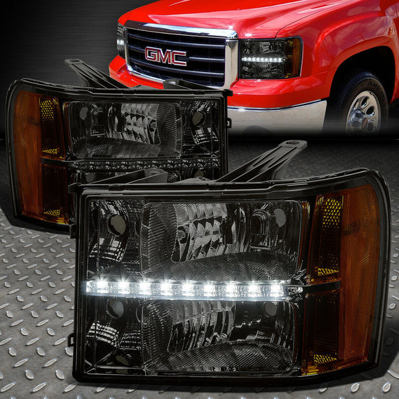 Faros Led 2007-2014 Gmc Sierra