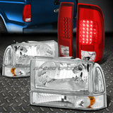 Faros, quartos traseros (led) Ford 1999-2004 F250/F350
