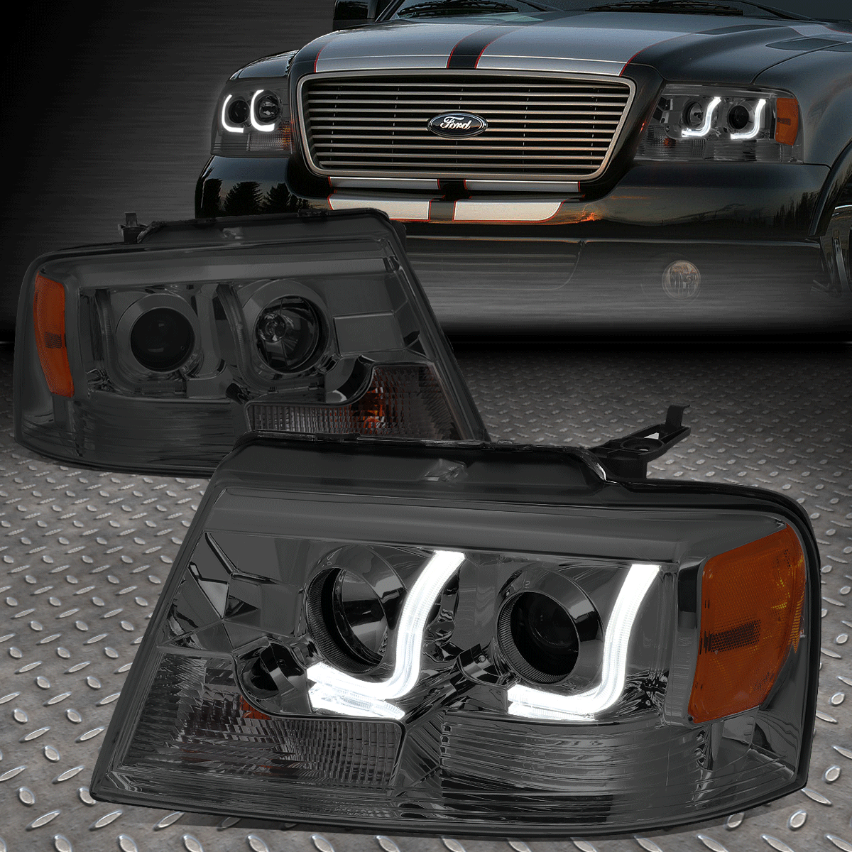 Faros Led 2004-2008 Ford F150