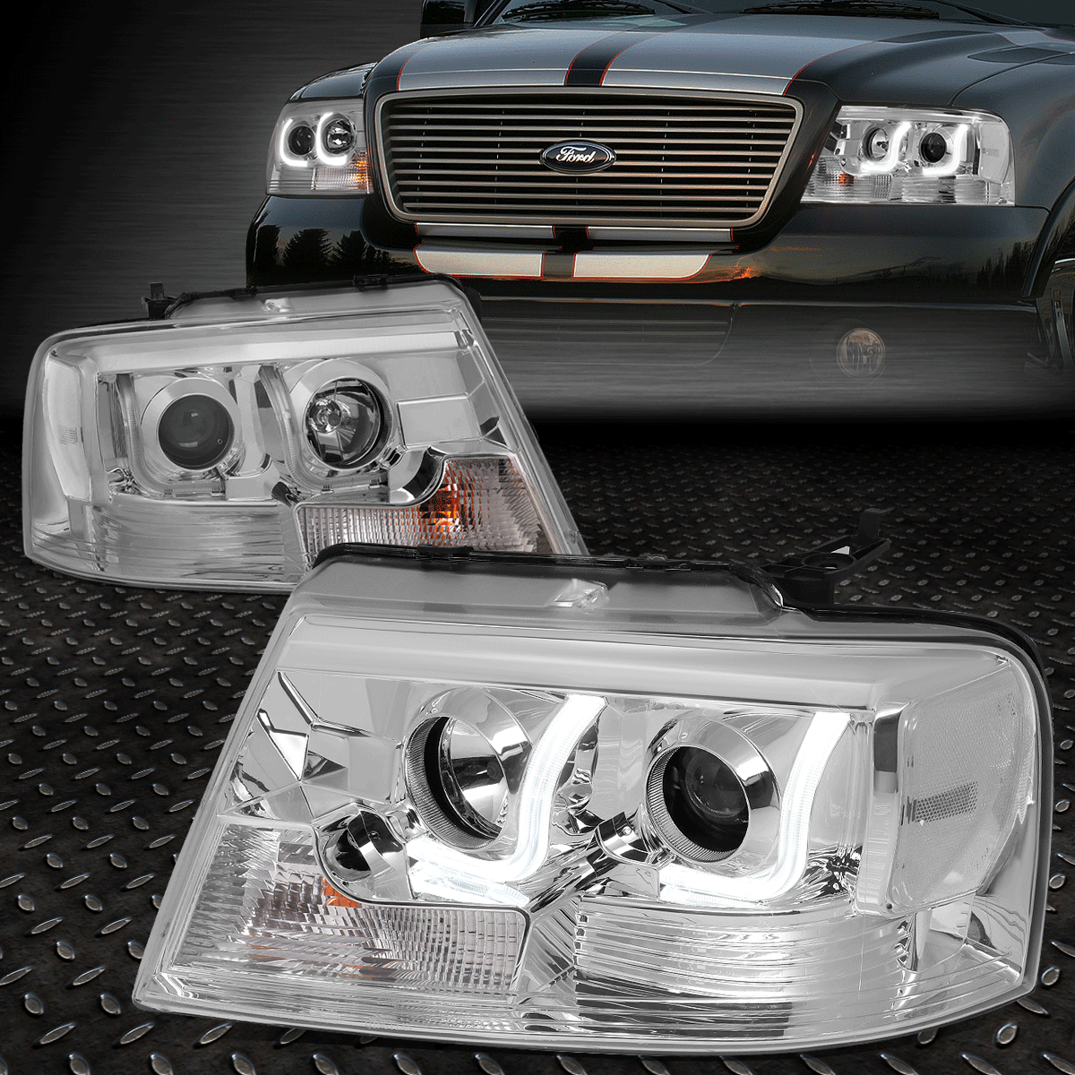 Faros Led 2004-2008 Ford F150