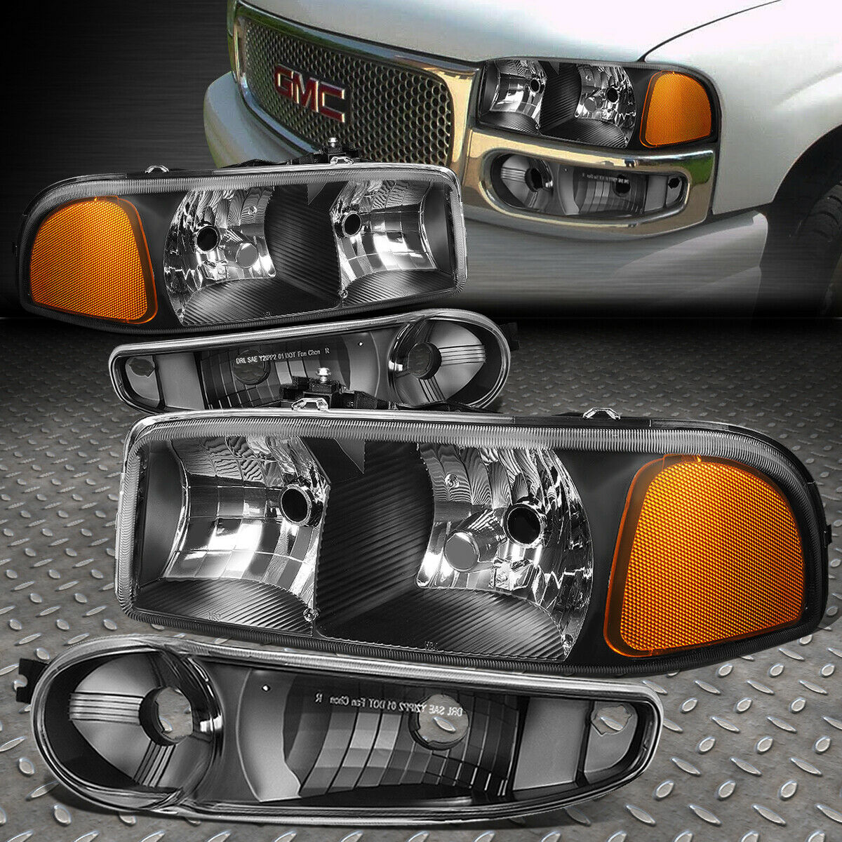 Faros/Cuartos GMC Sierra/Yukon Denali 2001-2007