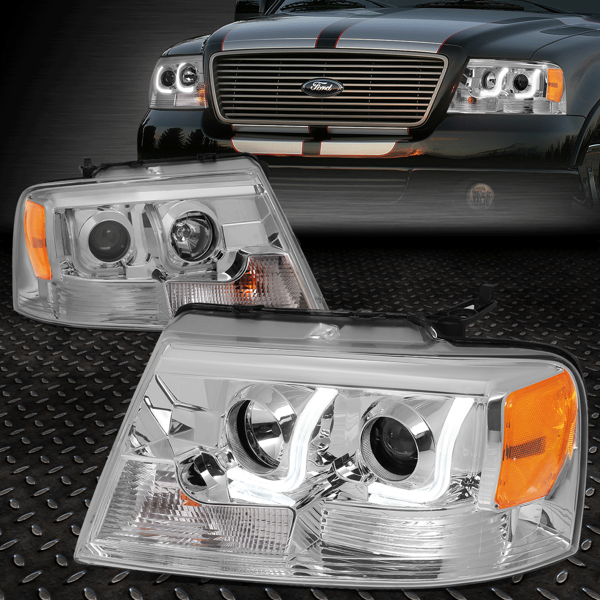 Faros Led 2004-2008 Ford F150