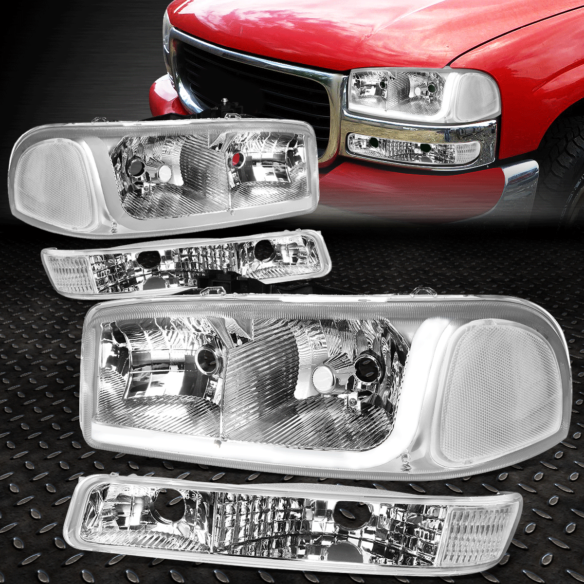 Faros Led 1999-2007 Gmc/sierra/yukon