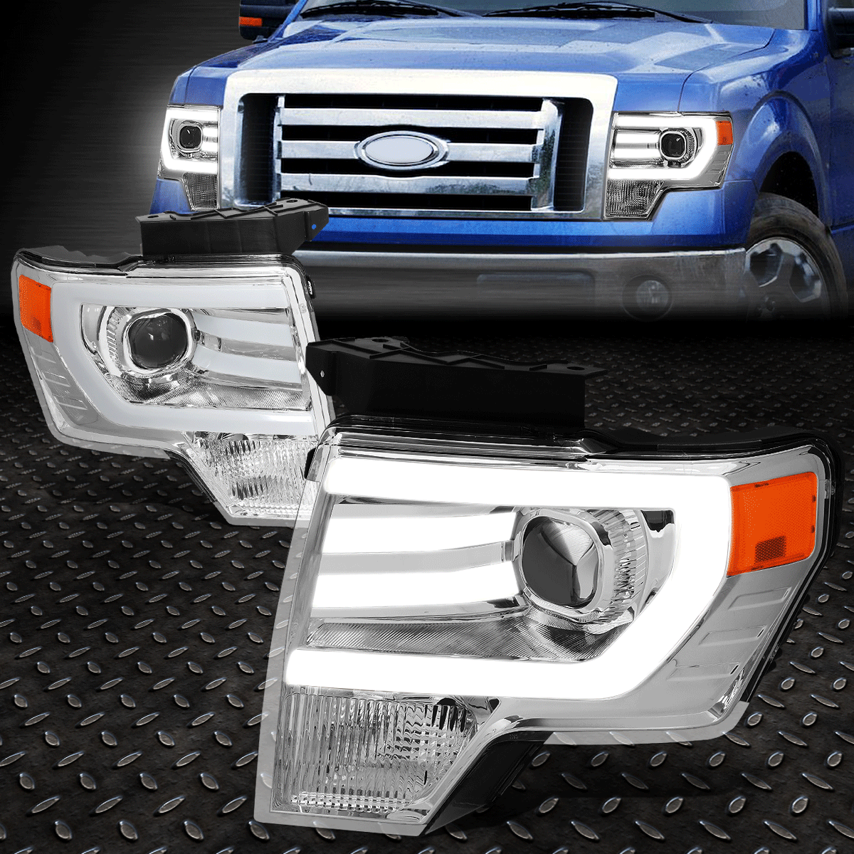 Faros Led 2009-2014 Ford F150