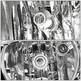 Par Faros 2011-2017 Vw Jetta Mk6 Fondo Cromo Cuartos Ambar