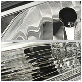 Faros Ford Focus 2012-2014 Fondo Cromo Cuartos Ambar