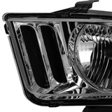 Par Faros Izq ,der, 2005-2009 Ford Mustang Cromo-cuartos Clear