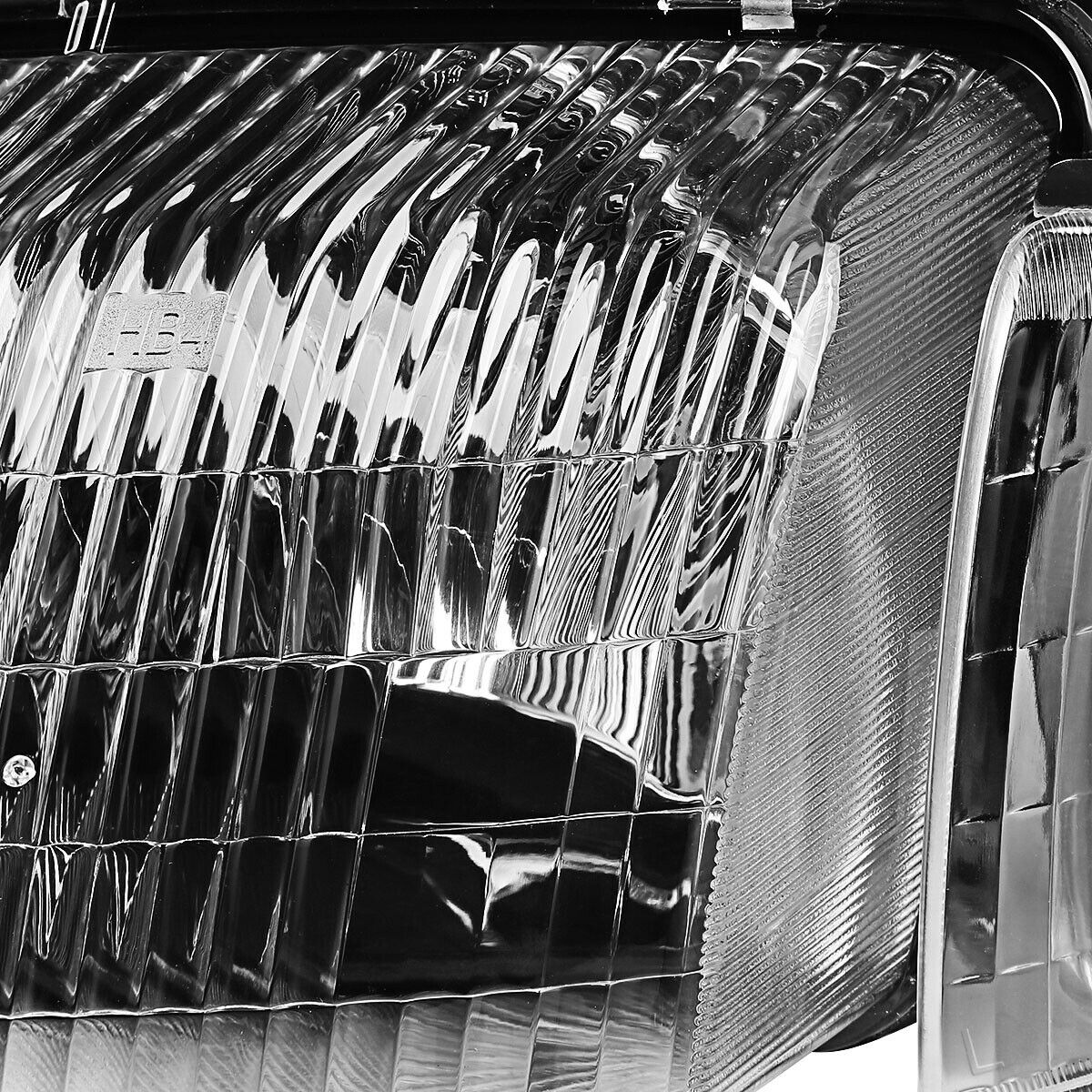 Par De Faros 1995-1999 Chevy Cavalier Fondo cromo Cuartos clear
