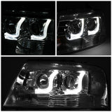 Par Led Faros Izq, der, 2004-2008 Ford F150 Lente Claro