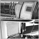 Par De Faros 2015-2017 Ford F150 Pickup Fondo Cromo