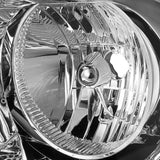Par De Faros 2011-2013 Dodge Durango Fondo cromo Cuartos clear