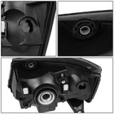 Par Faros 2008-2010 Grand Caravan Fondo cromo Cuartos clear