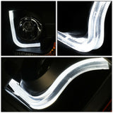 Led Faros Izq, der, 2004-2008 Ford F150 Carcasa Negro Cuarto Ambar