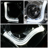 Par Led Faros Izq, der, 2004-2008 Ford F150 Cromo-cuartos-ambar