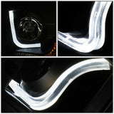 Faros Led Izq, der, 2004-2008 Ford F150 Carcasa Negro Cuarto Clear