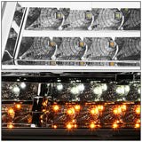 Par Faros Led Izq, der, 2007-2014 Tahoe Suburban Cromo Cuarto Ambar
