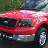 Par De Faros Led 2004-2008 Ford F150, luz Projector Focos H1