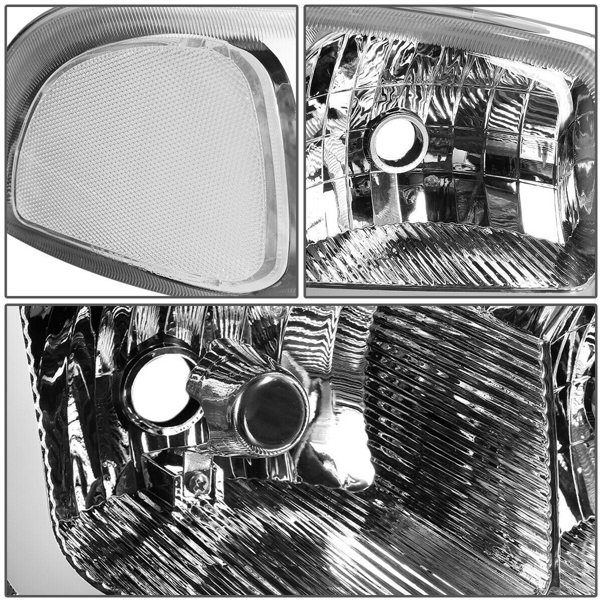 Par Led Faros Izq, der,1999-2007 Gmc/sierra/yukon Cromo-clear