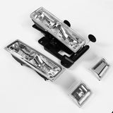 Par Faros 1994-2000 Gmc Gmt400 C10 C/k Fondo cromo Cuartos clear