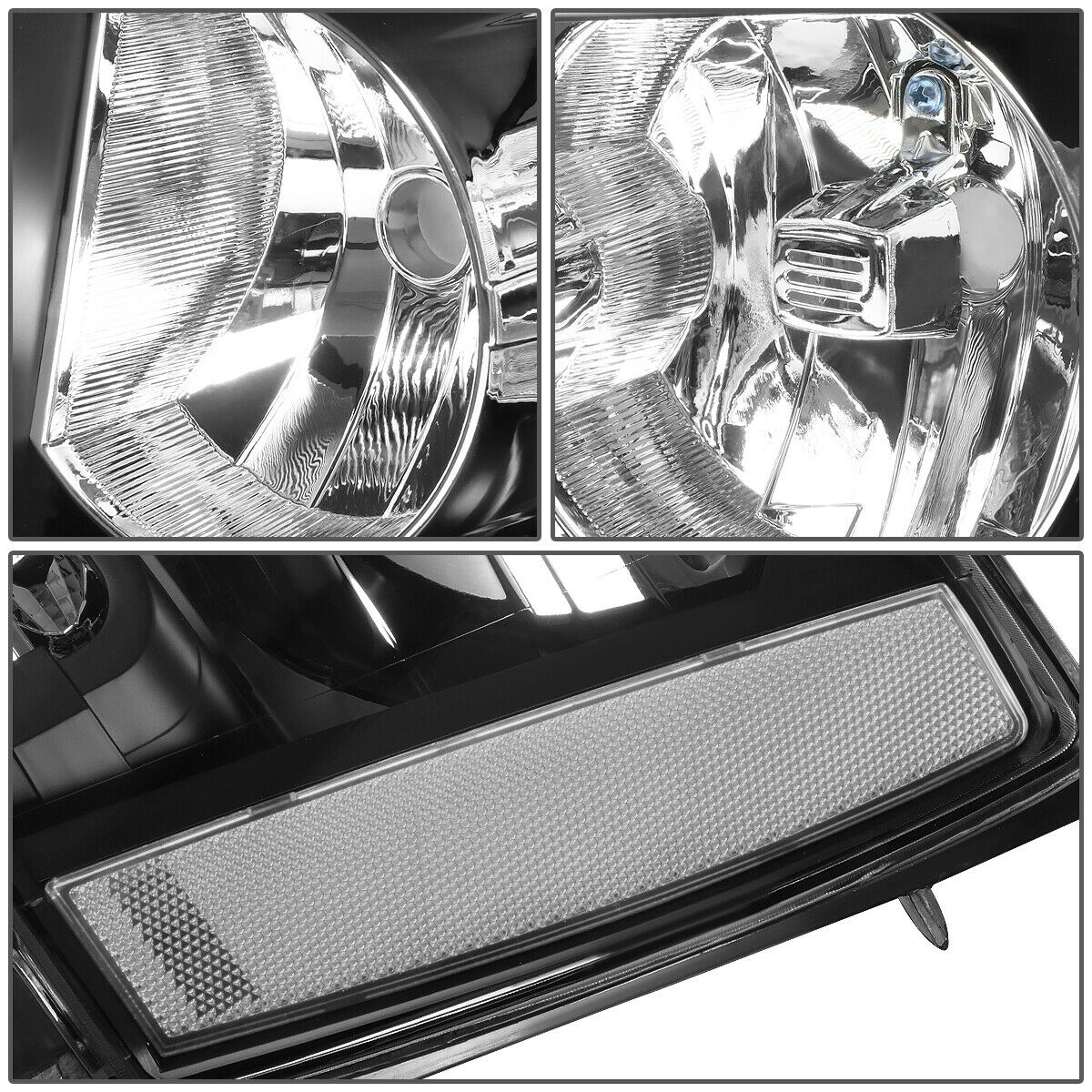Par Faros Led Izq, der, 2007-2014 Tahoe Suburban Negro Lente Clear