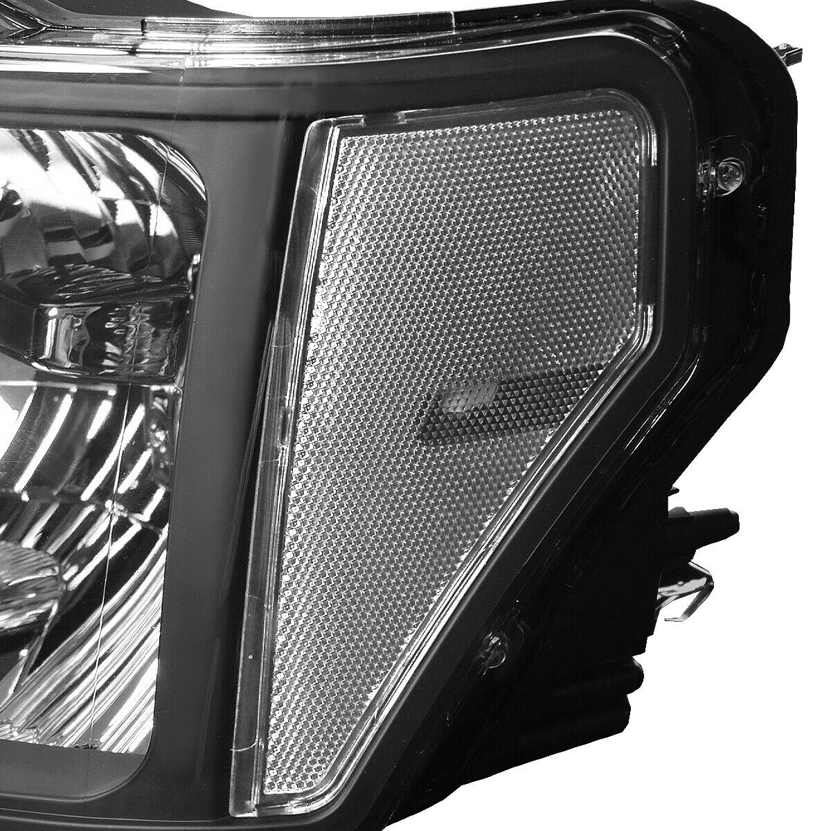 Set Faros(2), niebla(2)  Ford F150 2011-2014, color Humo, quart clear