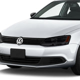 Par Faros 2011-2017 Vw Jetta Mk6 Fondo Humo Cuartos Ambar