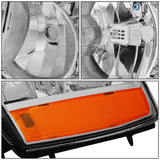 Par Faros Led Izq, der, 2007-2014 Tahoe Suburban Cromo Cuarto Ambar