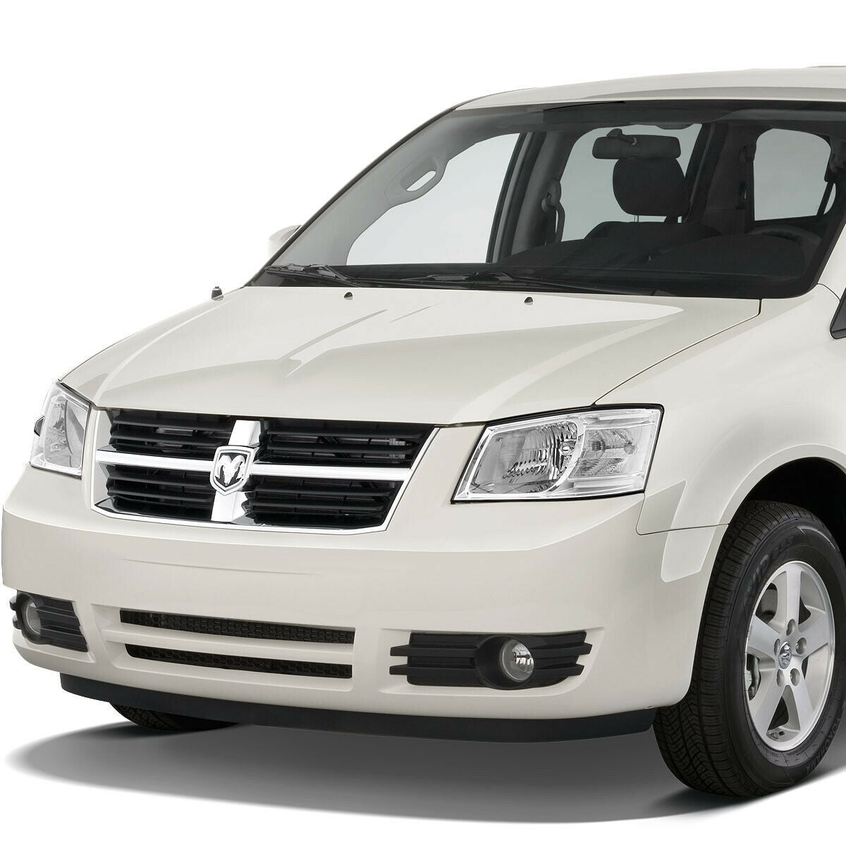 Par Faros 2008-2010 Grand Caravan Fondo cromo Cuartos clear