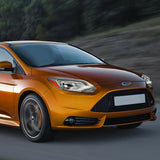 Faros Ford Focus 2012-2014 Fondo Cromo Cuartos Ambar