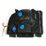 Faros Led Ford Super Duty 2005-2007 Carcasa Negro Cuartos Ambar