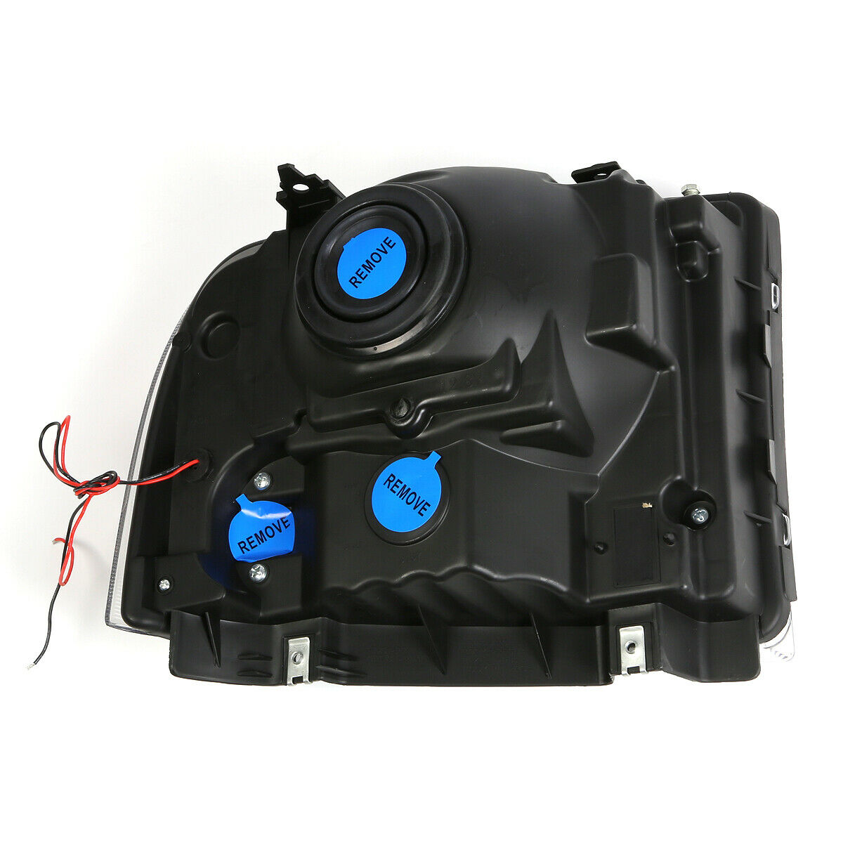 Faros Led Ford Super Duty 2005-2007 Cromo Y Cuartos Color Ambar