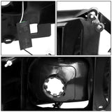 Led Faros 1994-2002 Dodge Ram Truck Carcasa humo Cuarto clear