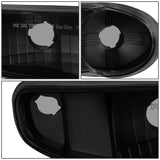 Led Faros 2001-2007 Sierra/yukon/denali Carcasa negro Cuarto clear