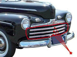 Ford Sedan Coupe 1946 Parrilla Frontal