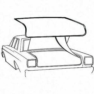 Empaque de Cajuela 1965-79 Falcon,Fairlane, Torino y Comet