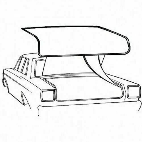 Empaque de Cajuela 1965-79 Falcon,Fairlane, Torino y Comet
