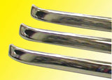 Molduras De Parrilla 1947-1948 Ford Automovil Acero Inox 3pz