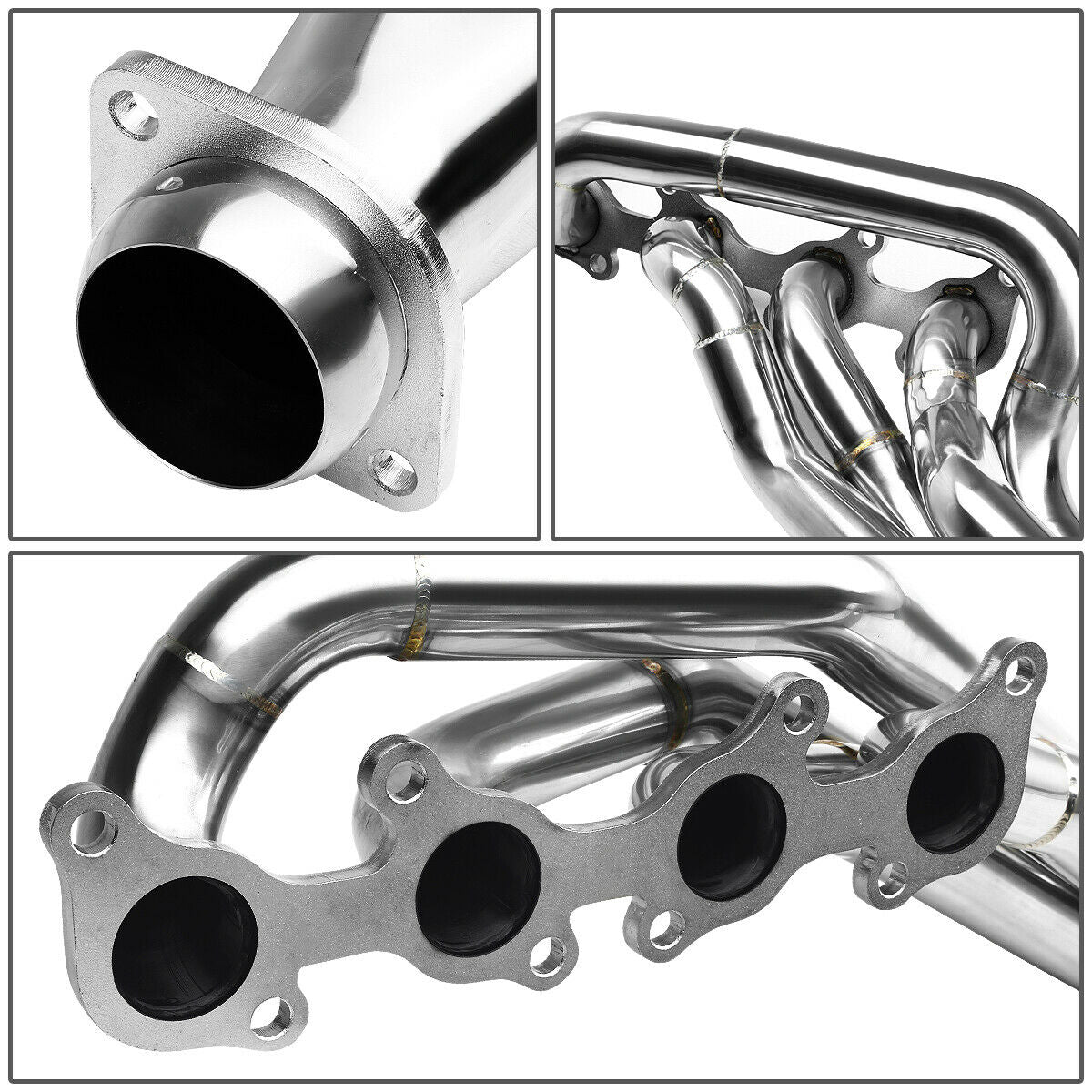 Headers Largo Mustang 2011-2016 Ford Mustang Gt 5.0l V8 302Cu. Acero Inox.